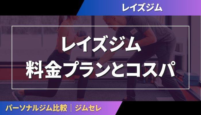レイズジムの料金